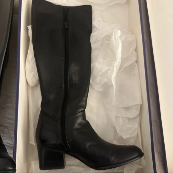 Stuart Weitzman | Black nappa boots - Picture 5 of 11
